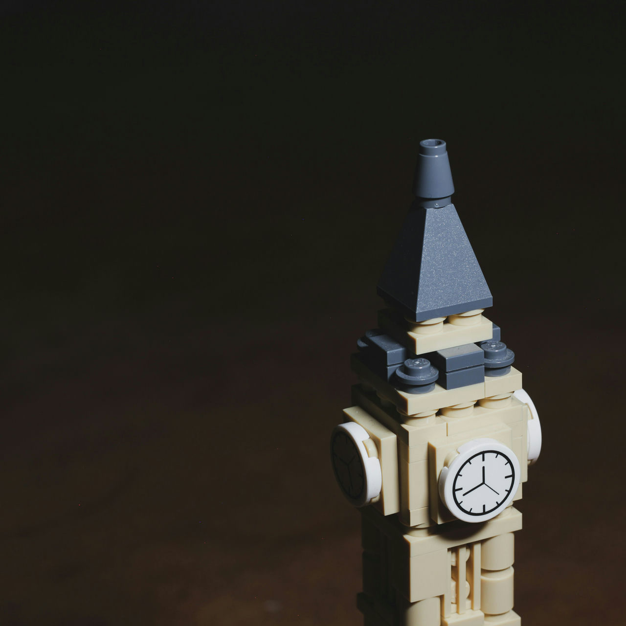 A not-so-big ben made out of lego